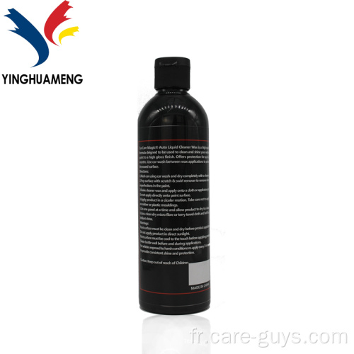 Kit de cire de voiture liquide premium